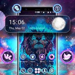 Значок Abstract Lion Launcher Theme